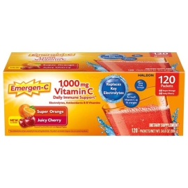 1674070 - Emergen-C 1000 mg Vitamin C Daily Immune Support Variety Pack Drink Mix, 120 Packets